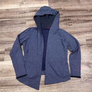 Blue Hooded Jacket